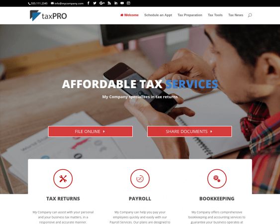 Tax Preparer Websites