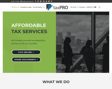Tax Preparer Websites